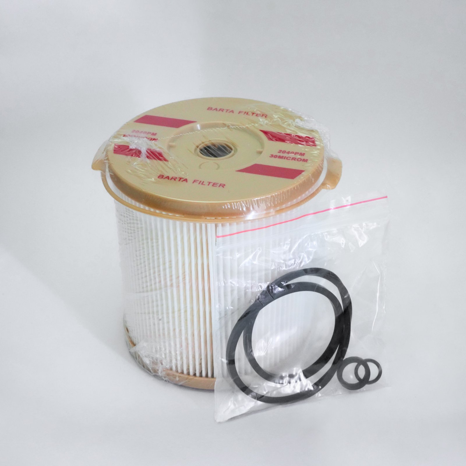 Filtro separador de combustible Barta 2040 RPM / Volvo 3827507, vista de estudio